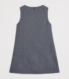 Emporio Armani Kids linen-cotton dress 4-14 years - British product
