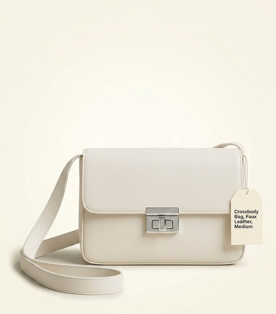 McQueen mini T-Bar satchel in calfskin leather, UK version