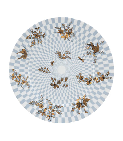 Harrods Fornasetti Coromandel Egocentrismo Porcelain Plate 30cm- Buy online at McGrocer