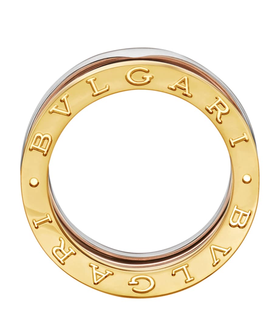 Bvlgari B.zero1 ring three gold bands - British product