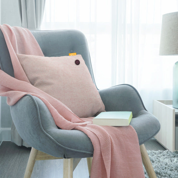 Bodi-Tek heated cushion UNA 45cm cameo pink, UK version