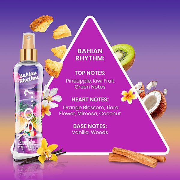 SO...? Bahian Rhythm Body Mist 200ml (British brand)