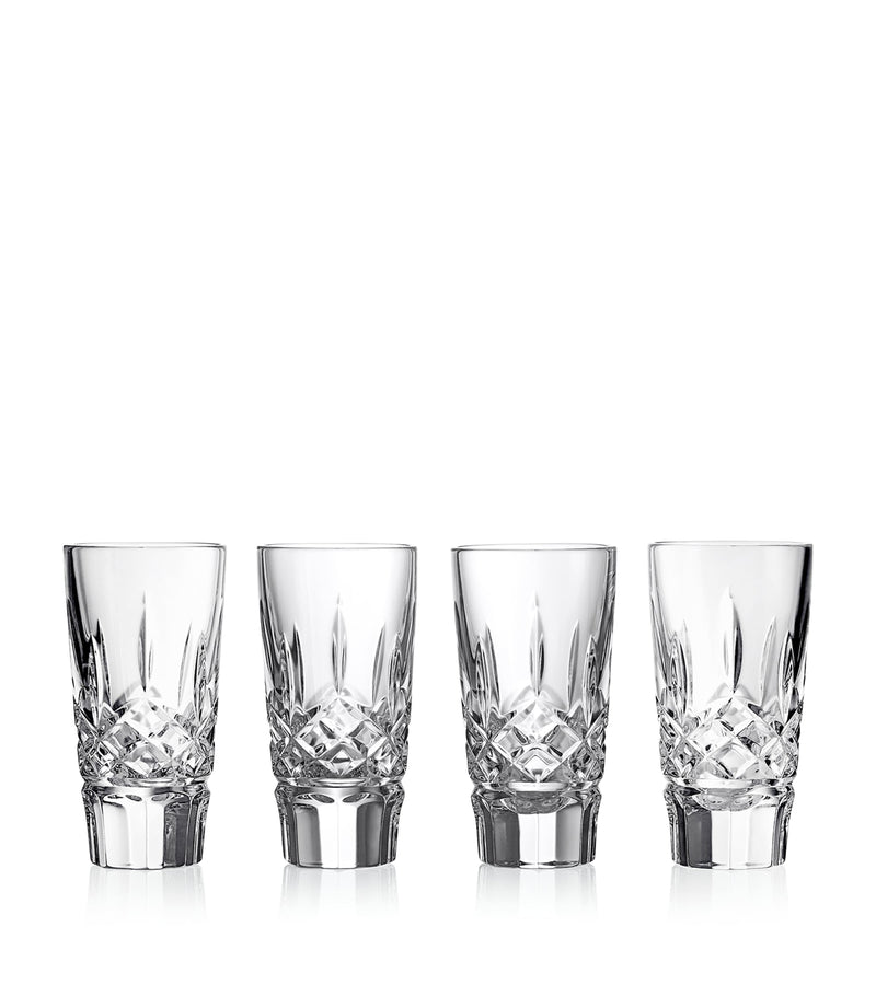 Waterford Lismore set of 4 shot glasses 55ml (British brand)