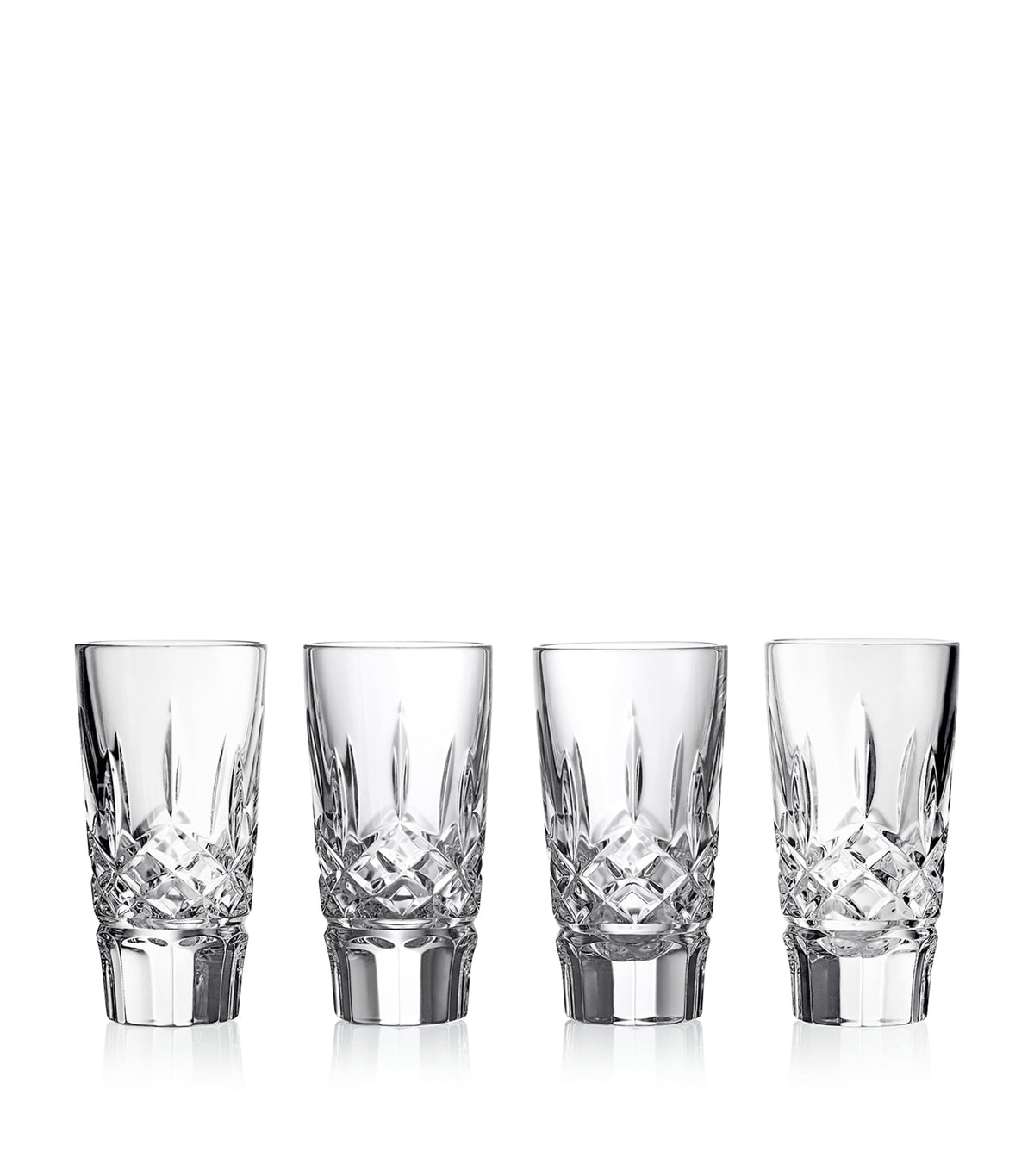 Waterford Lismore set of 4 shot glasses 55ml (British brand)