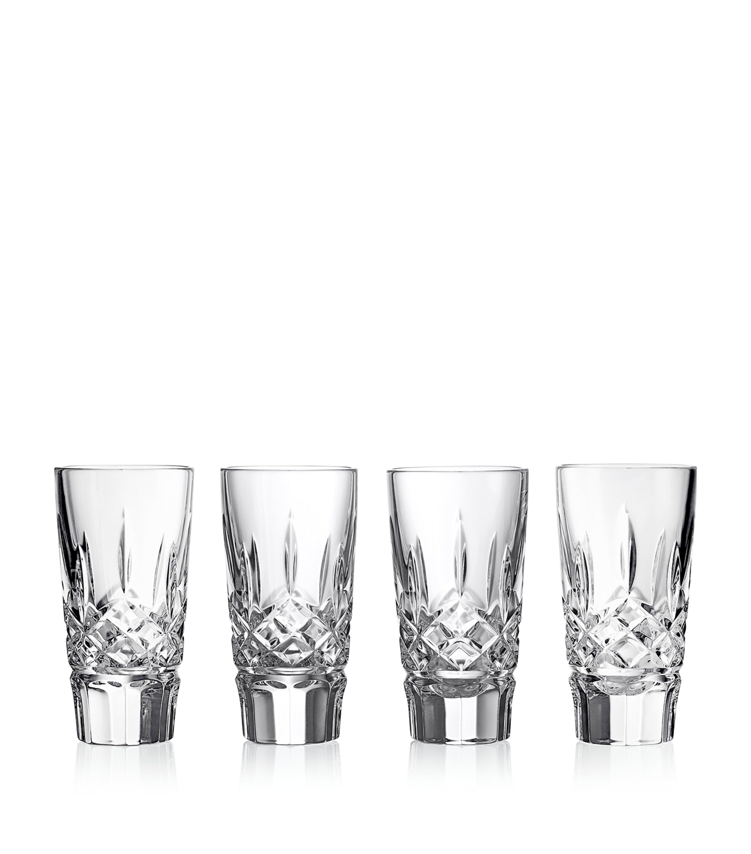 Waterford Lismore set of 4 shot glasses 55ml (British brand)