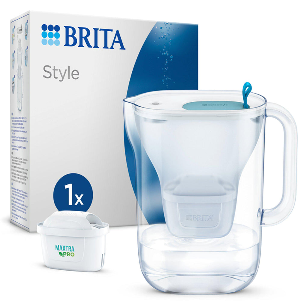 BRITA Style Water Filter Jug Blue 2.4L