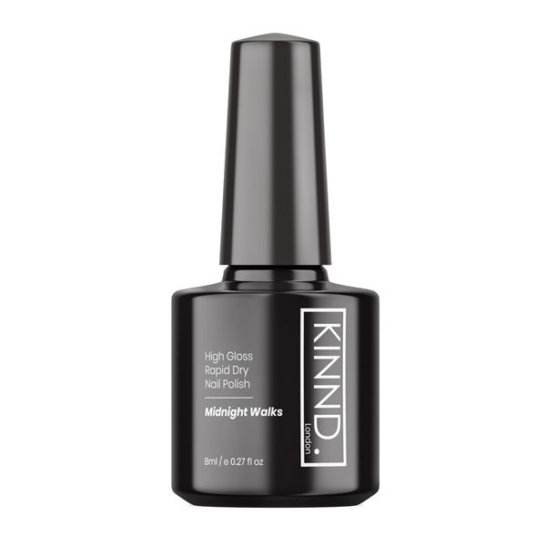Kinnd London nail polish Midnight Walks 8ml (British brand)