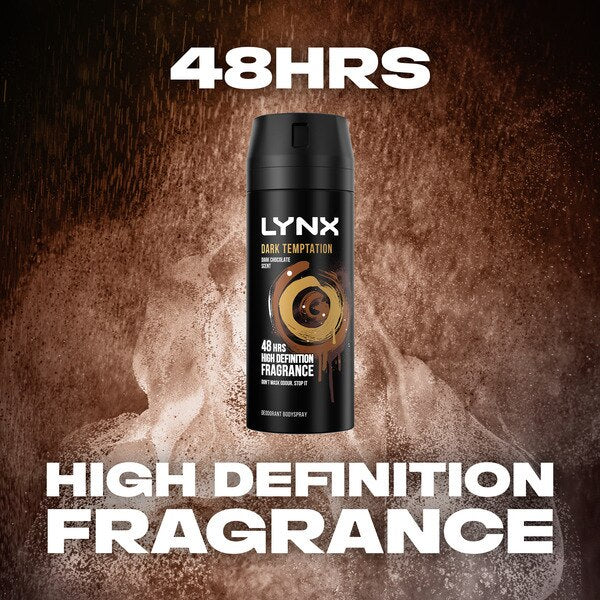 Lynx Deodorant Aerosol Body Spray Dark Temptation 150ml GOODS Superdrug   