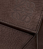 LOEWE large suede puzzle top-handle bag, UK version