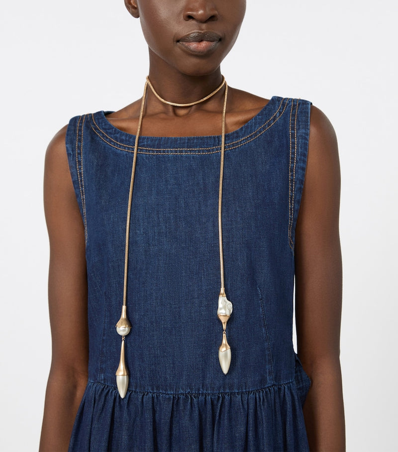 Weekend Max Mara faux pearl wraparound necklace, UK version