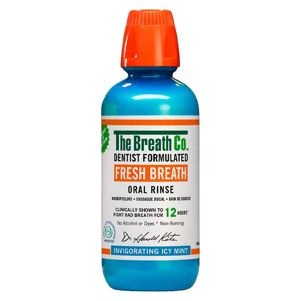 The Breath Co Alcohol Free Mouthwash Icy Mint - 500ml