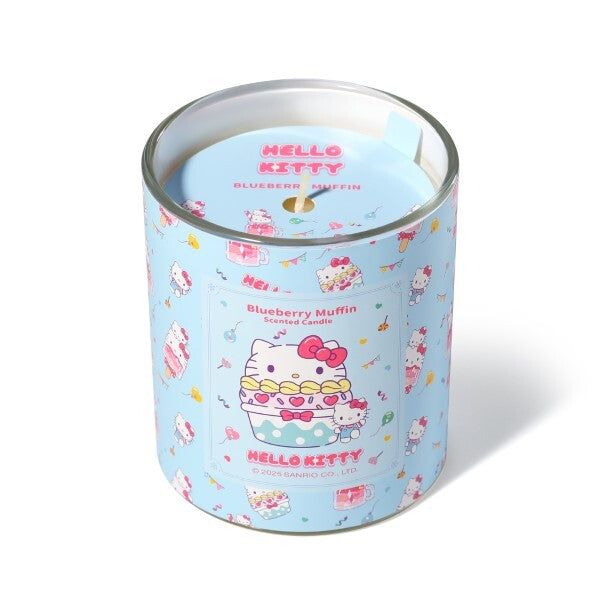 Hello Kitty scented candle Blueberry Muffin 206g, imported from the UK