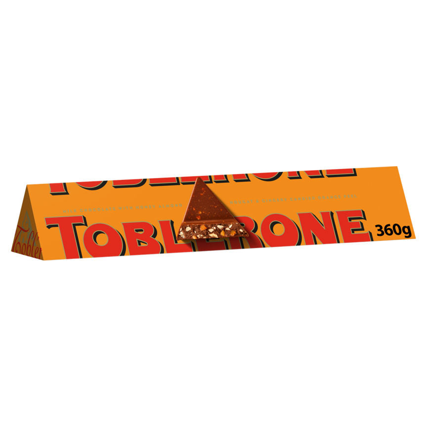 Toblerone Orange Twist Sharing Chocolate Bar