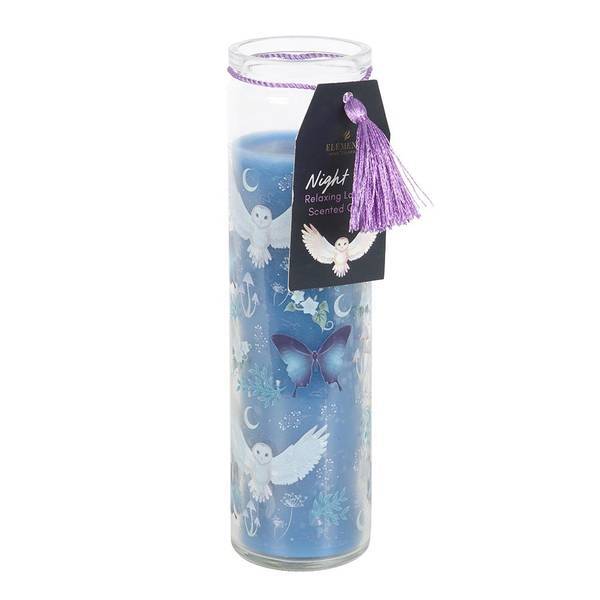 Something Different Night Owl Lavender tube candle, imported from the UK