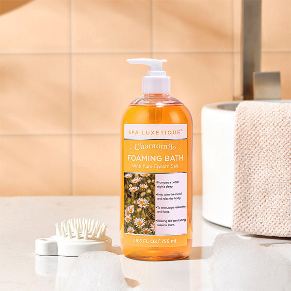 Livingandhome Chamomile Shower Gel 755ml, imported from the UK