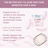 KinKind fragrance free shampoo bar 50g, imported from the UK