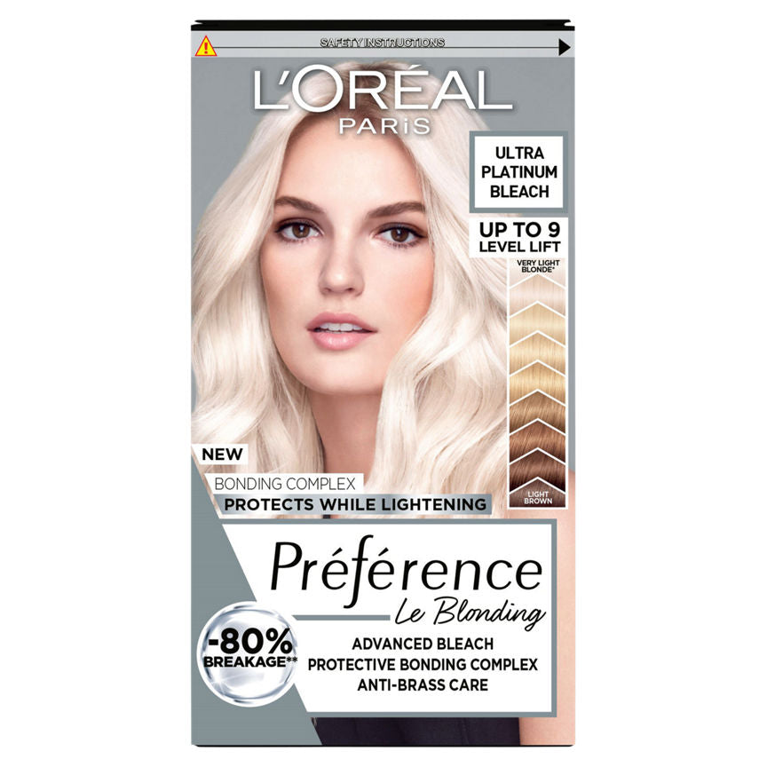 L'Oreal Preference Platinum Extreme Platinum Blonde Permanent Hair Dye