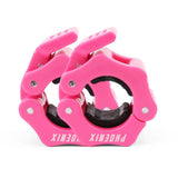 Phoenix Fitness Barbell Clamp 1 Inch Orange