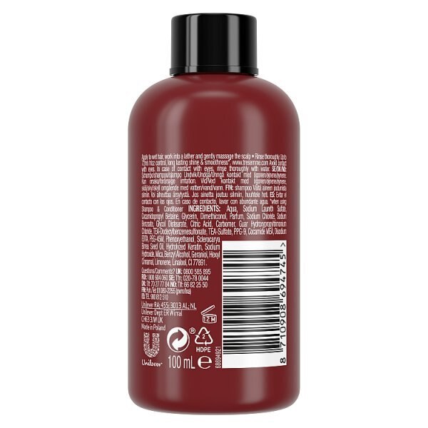 TRESemme Keratin Smooth Infusing Shampoo 100ml GOODS Superdrug   