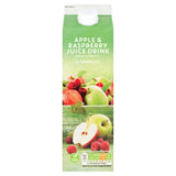 Sainsbury's Apple & Raspberry Juice Drink 1L All chilled juice Sainsburys   