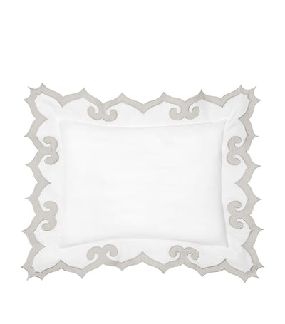 Harrods Boudoir Sham Pillowcase in Egyptian Cotton Percale 30cm x 40cm- Buy online at McGrocer