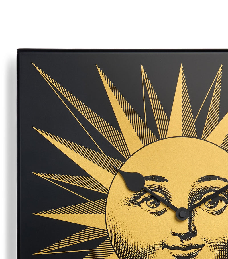 Fornasetti Grande Sole wall clock 38cm - British product