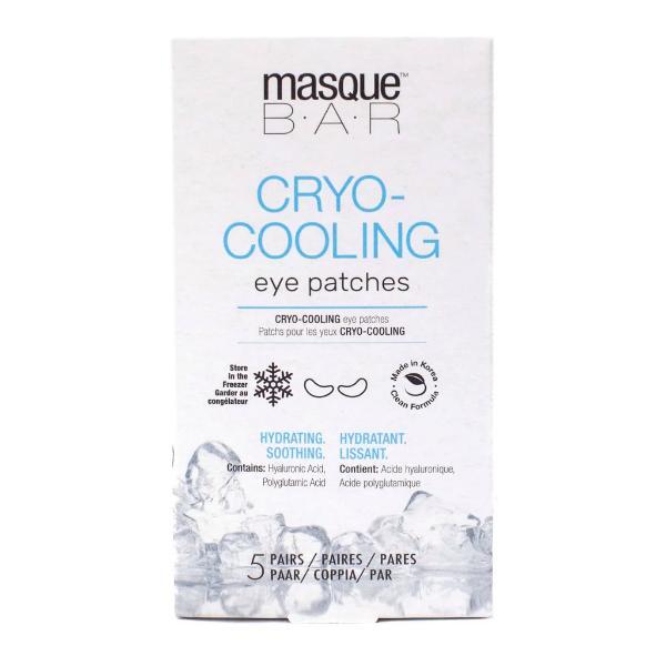 Masque Bar cryo-cooling under eye patches pack of 5 (British brand)