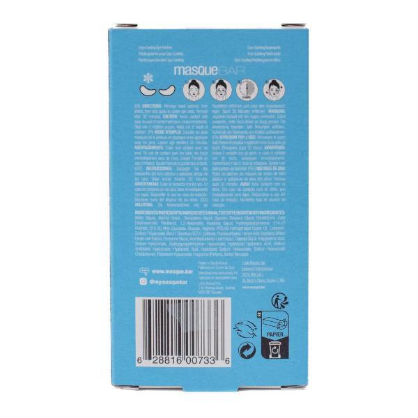 Masque Bar cryo-cooling under eye patches pack of 5 (British brand)