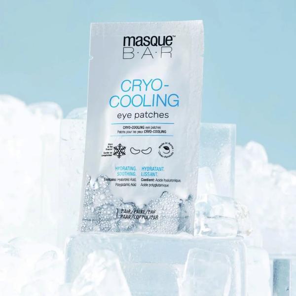 Masque Bar cryo-cooling under eye patches pack of 5 (British brand)