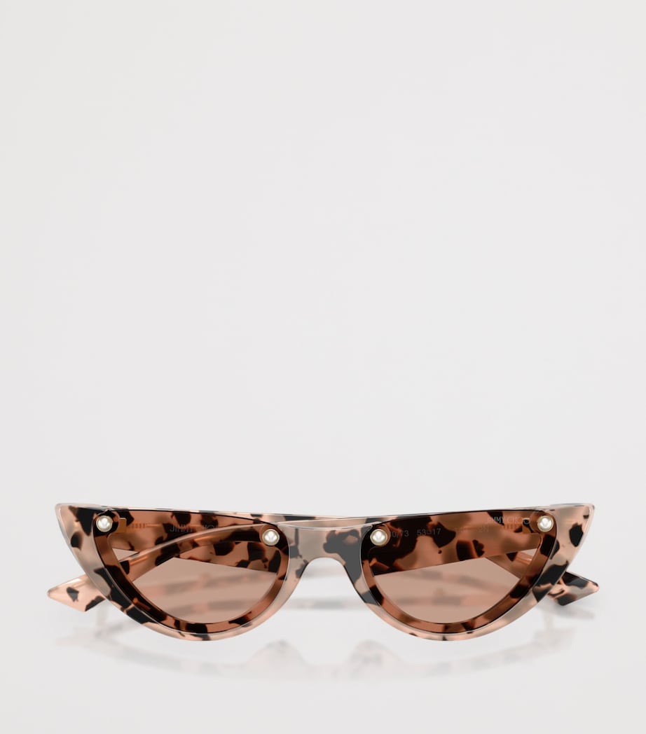 Jimmy Choo oval sunglasses, UK version
