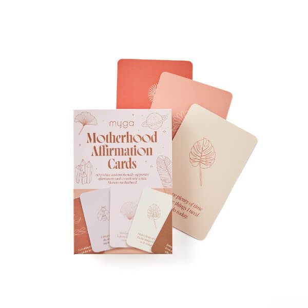 Myga affirmation cards Motherhood, imported from the UK