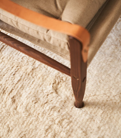 Harrods The Rug Company Fossil Tan Wool Area Rug 2.74m x 1.83m- Buy online at McGrocer