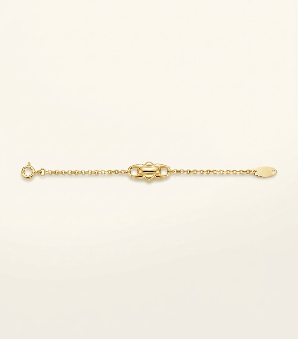 Cartier Panthère bracelet 18kt yellow gold tsavorite diamonds (British brand)