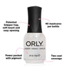 Orly nail polish topper Twinkling Veil 18ml, imported from the UK