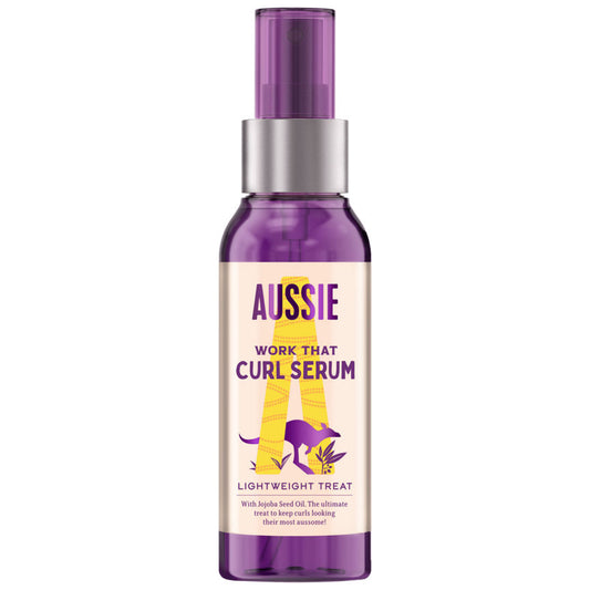 Aussie Work That Curl Hair Serum
