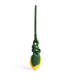 Jacquemus lemon bag charm grained calfskin leather - British product