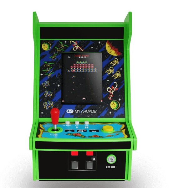 My Arcade Galaga Micro Player Pro portable retro arcade 6.7-inch (British brand)