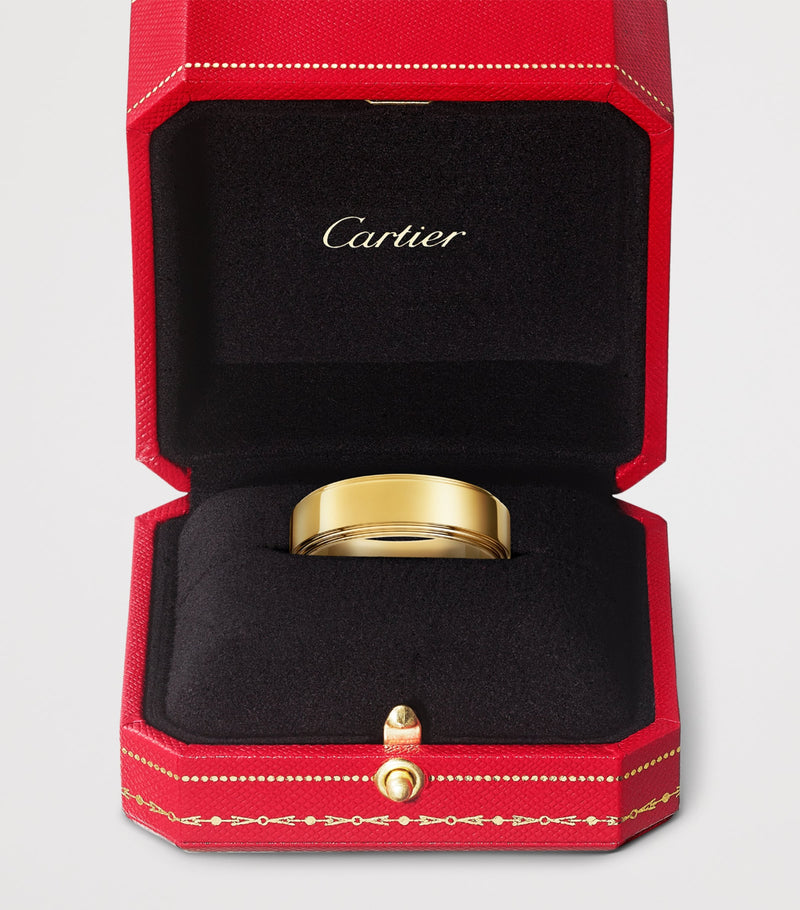 Cartier d'Amour wedding ring yellow gold 6mm UK version