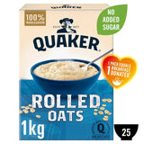 Quaker Rolled Oats Porridge Cereal   1kg Cereals M&S   