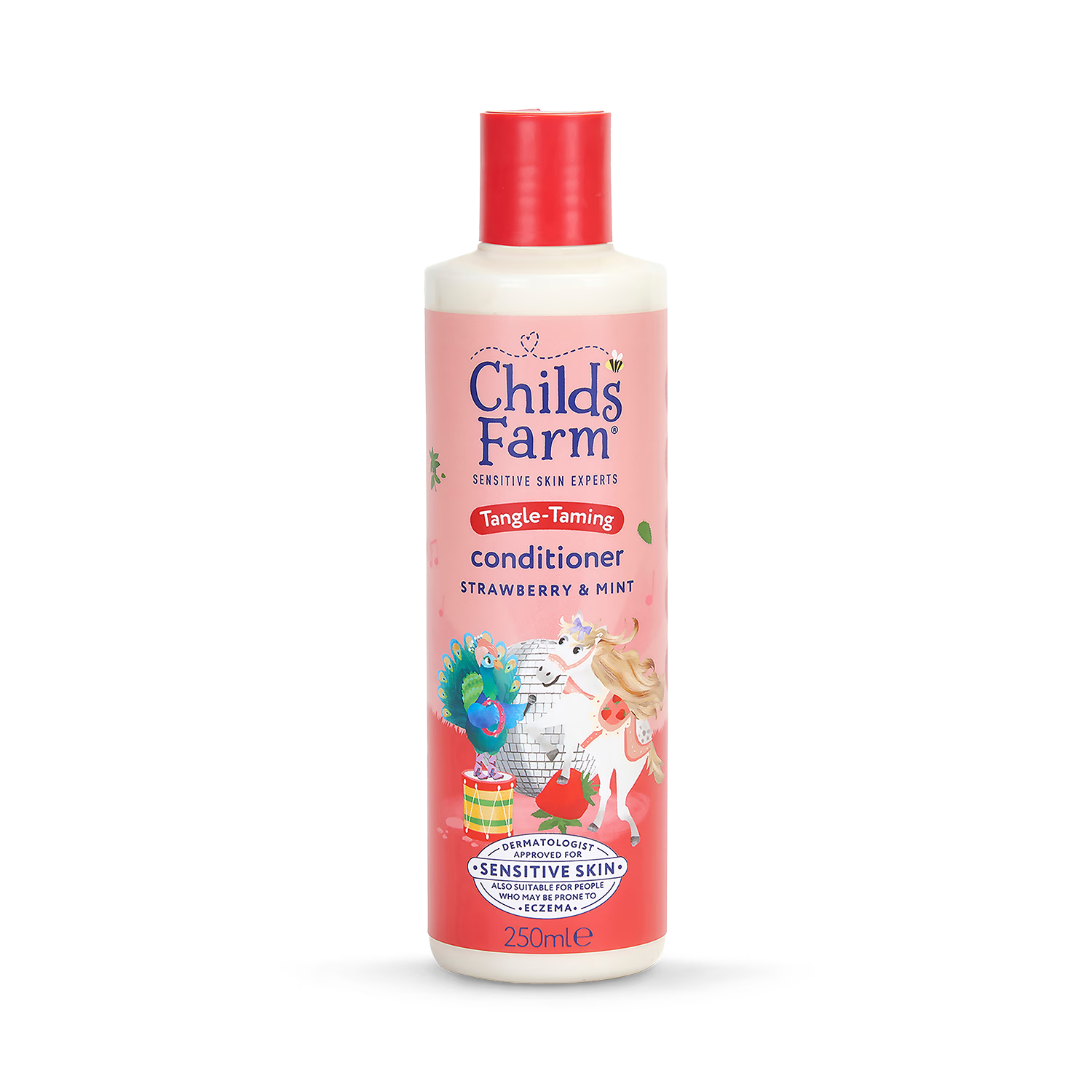 Childs Farm Kinderspülung Erdbeer-Minze 250 ml - Britisches Produkt