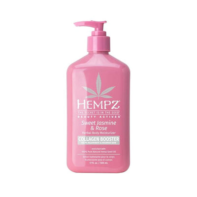 Superdrug Hempz Sweet Jasmine Rose Herbal Body Moisturiser 500mL- Buy online at McGrocer