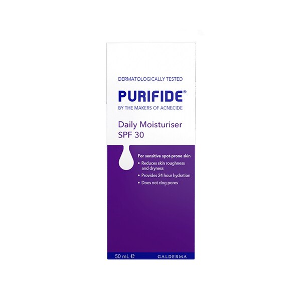 Acnecide Purifide Daily Moisturiser Spf30 50Ml GOODS Superdrug   