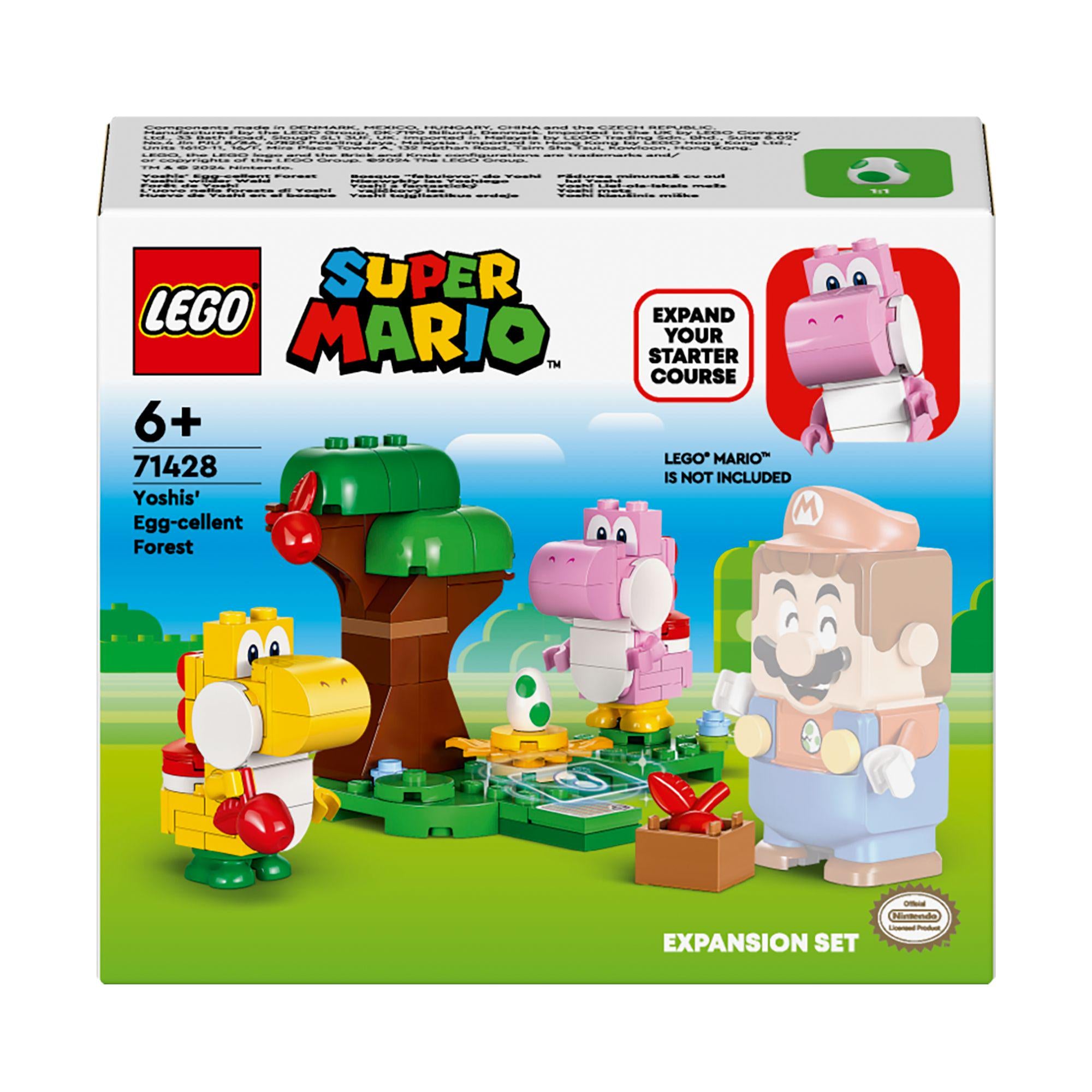 LEGO Super Mario Yoshis’ Egg-cellent Forest Expansion Set 71428 GOODS Sainsburys   