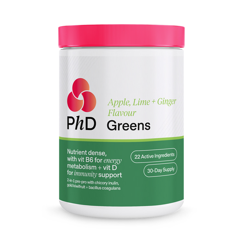 PHD Greens Apple powder 1000g green supplement (British brand)
