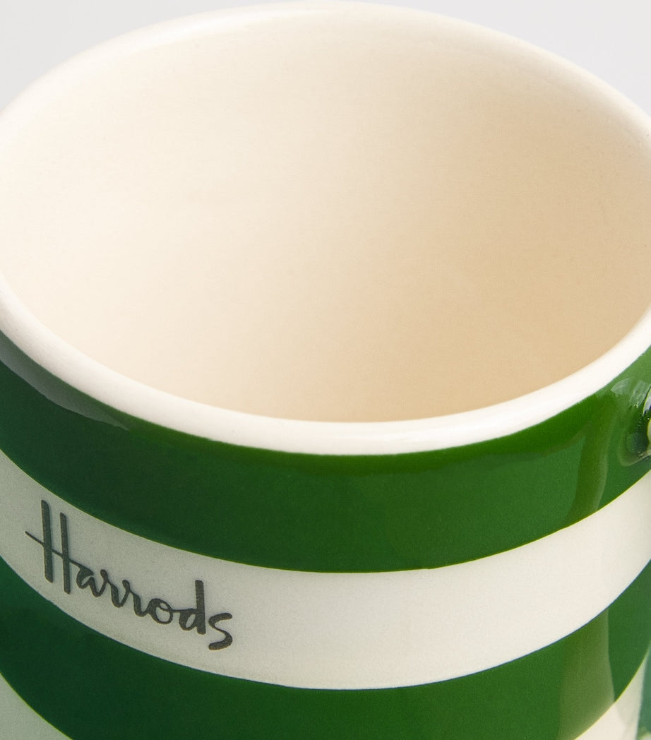 Harrods ceramic Cornish stripe espresso cup, UK version