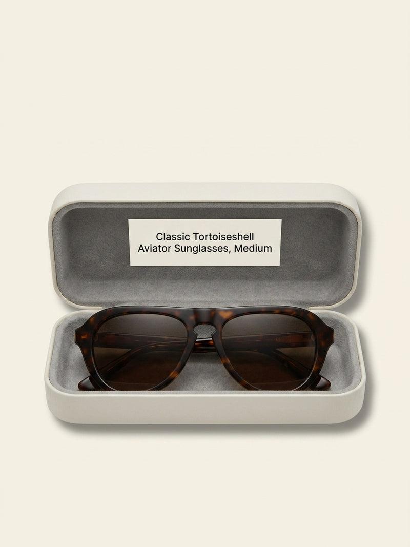 Burberry BE4437U pilot-frame acetate sunglasses - British product
