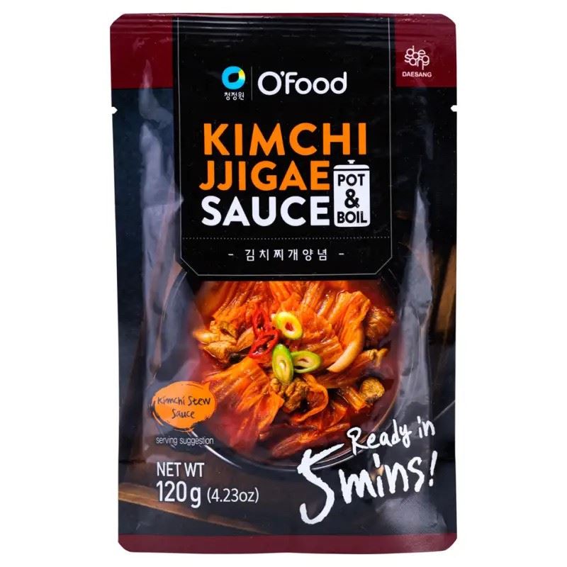 Chung Jung One kimchi jjigae sauce bottle, UK version