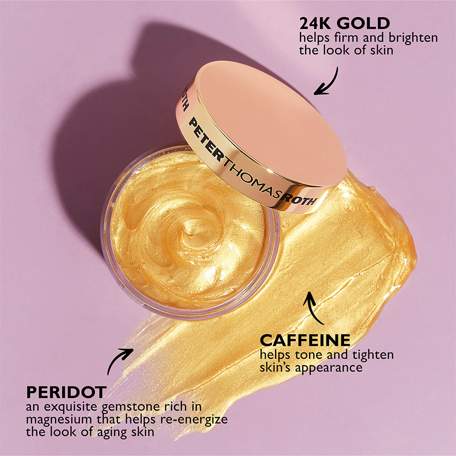 Peter Thomas Roth 24K Gold Mask luxury lift & firm 150ml - British product