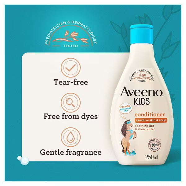 Aveeno Kids Gentle Detangling Conditioner 250ml - British product