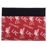 Liverpool FC Icon Card Holder in brushed canvas, imported from the UK